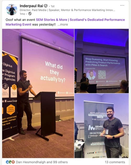 LinkedIn Testimonial 5