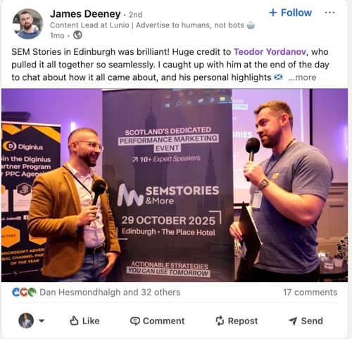 LinkedIn Testimonial 6